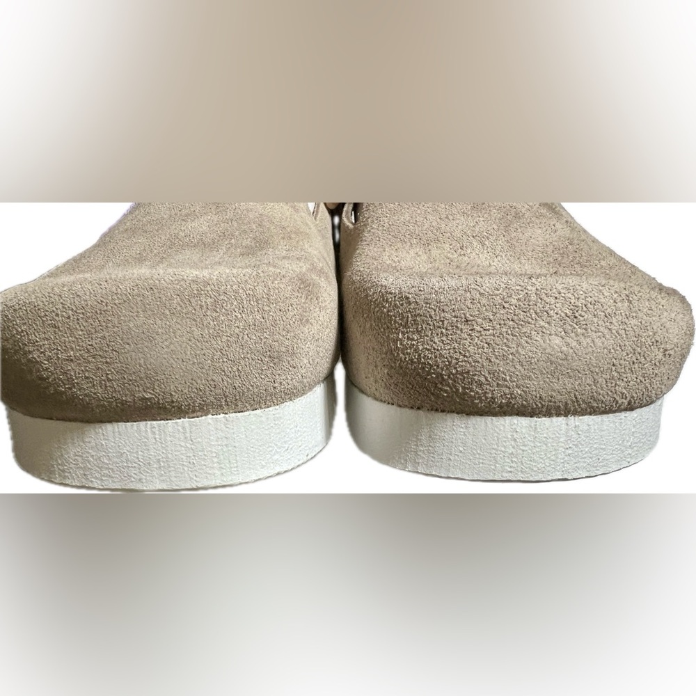 Plakton Blogey Suede Clogs in Piedra (Stone) US Women’s 9 EU 40 - Picture 12 of 15